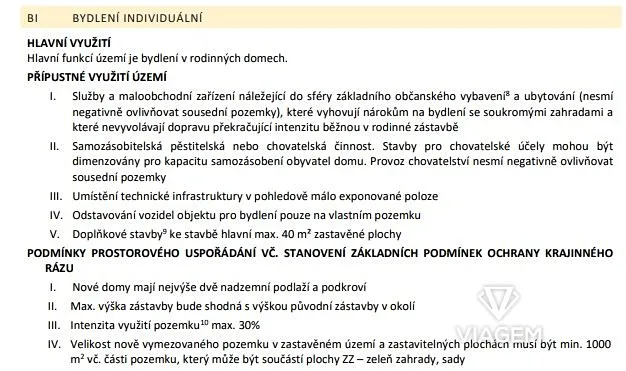 Prodej pozemku pro bydlení, Mlečice, 1200 m2