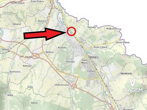 Prodej podílu zahrady, Třinec, 59 m2