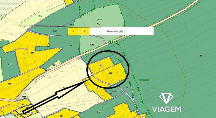 Prodej zahrady, Česká Třebová, 1171 m2