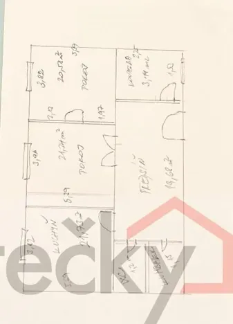 Pronájem bytu 3+kk, Praha - Nové Město, Trojická, 90 m2