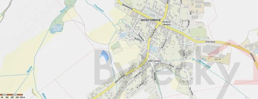 Prodej pole, Hostomice, Malostranská, 4418 m2