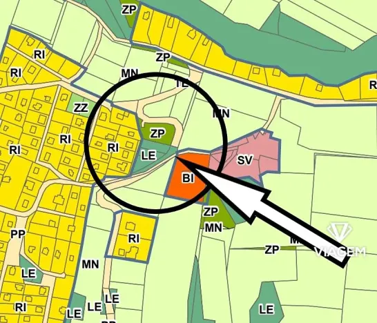 Prodej pole, Stříbrná Skalice, 2278 m2