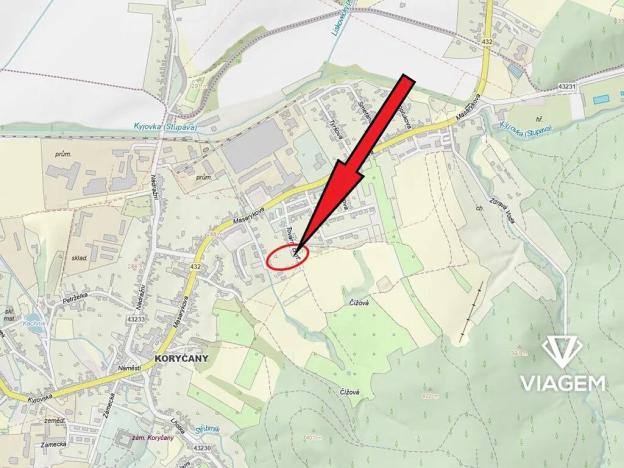 Prodej zahrady, Koryčany, 102 m2