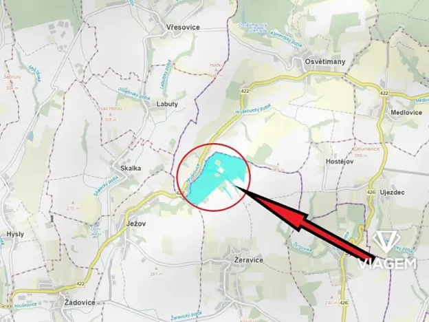 Prodej podílu lesa, Žeravice, 11303 m2