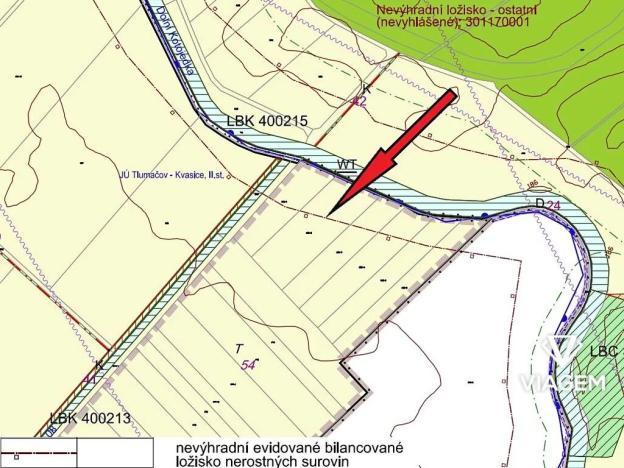 Prodej podílu pole, Střížovice, 667 m2