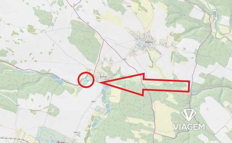 Prodej zahrady, Budišov, 1286 m2