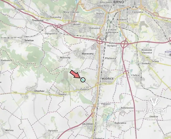 Prodej podílu sadu/vinice, Želešice, 511 m2