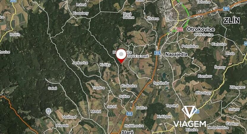 Prodej podílu louky, Kudlovice, 3479 m2