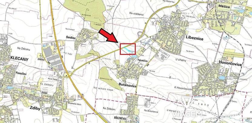 Prodej podílu pole, Bořanovice, 1999 m2