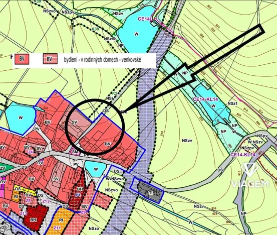 Prodej pozemku pro bydlení, Kokašice, 2434 m2