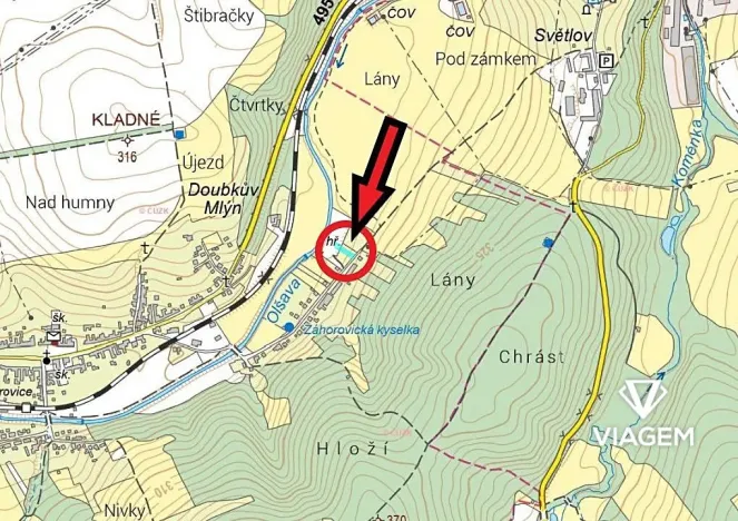 Prodej podílu zahrady, Záhorovice, 140 m2