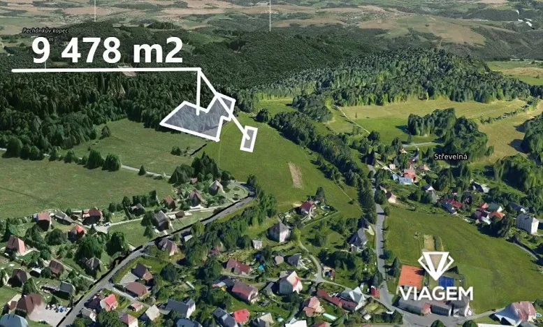 Prodej podílu pole, Železný Brod, 4739 m2