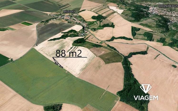 Prodej podílu pole, Mělčany, 559 m2