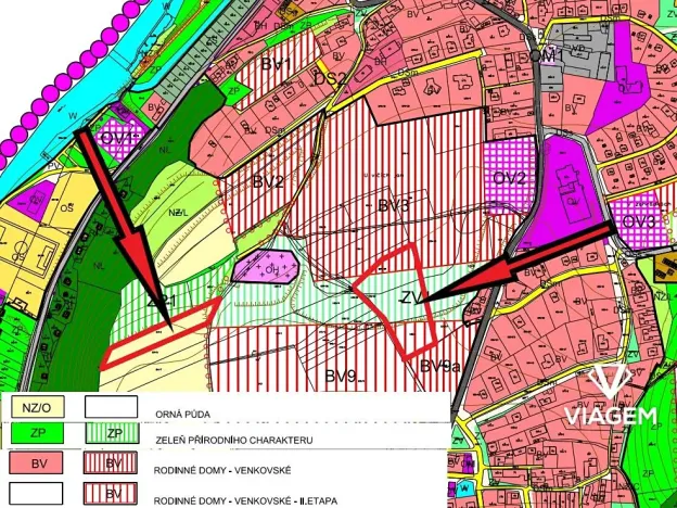 Prodej podílu pozemku pro bydlení, Roztoky, 2804 m2