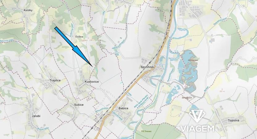 Prodej podílu pole, Tvarožná, 391 m2