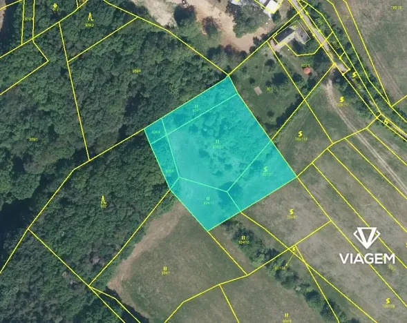 Prodej podílu zahrady, Stříbrnice, 665 m2