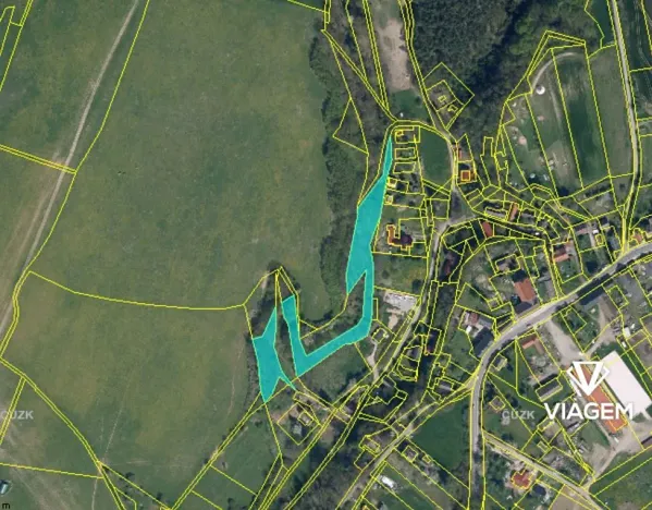 Prodej podílu lesa, Vrchovany, 1977 m2