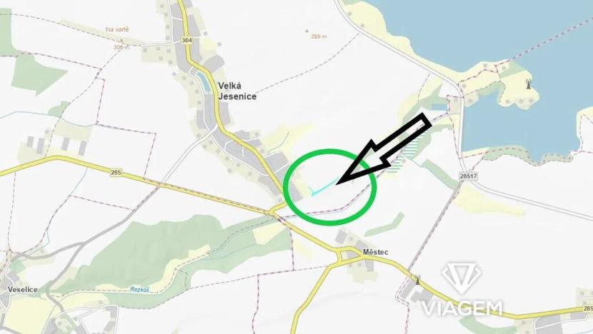 Prodej podílu pole, Velká Jesenice, 243 m2
