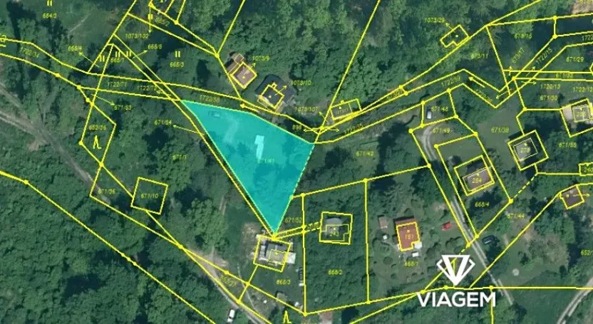 Prodej podílu zahrady, Vitín, 537 m2