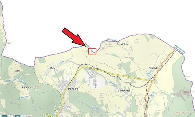 Prodej pole, Žacléř, Černá Voda, 3582 m2