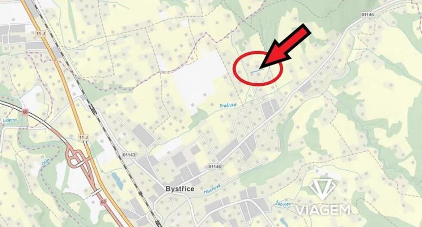 Prodej podílu pole, Bystřice, 28 m2