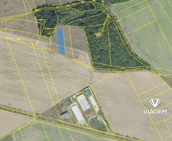 Prodej podílu pole, Sibřina, 703 m2