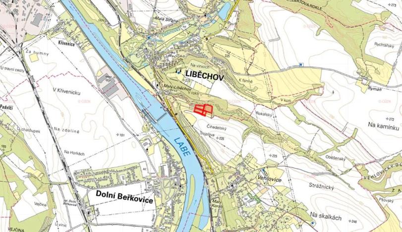 Prodej louky, Mělník, 12578 m2