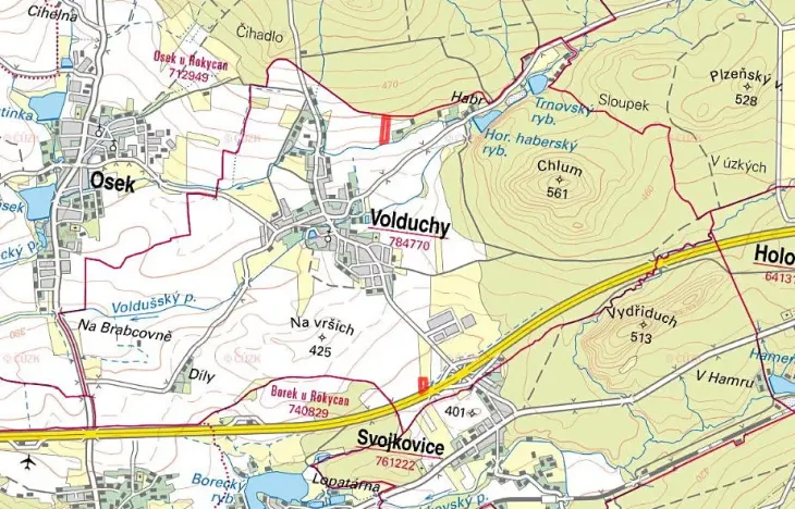 Prodej pole, Volduchy, 17821 m2