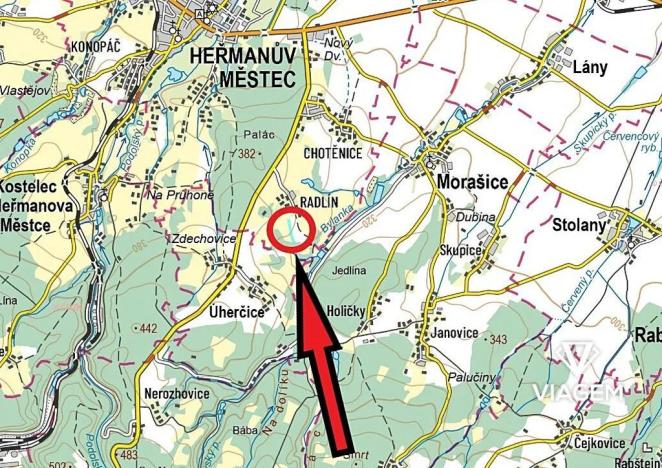 Prodej podílu pole, Heřmanův Městec, 1132 m2