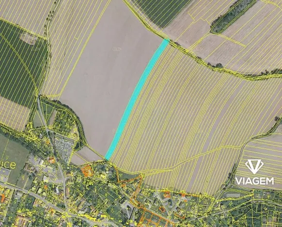Prodej podílu pole, Jaroměřice, 363 m2