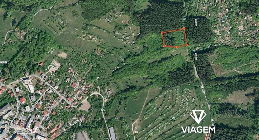 Prodej podílu lesa, Vsetín, 349 m2