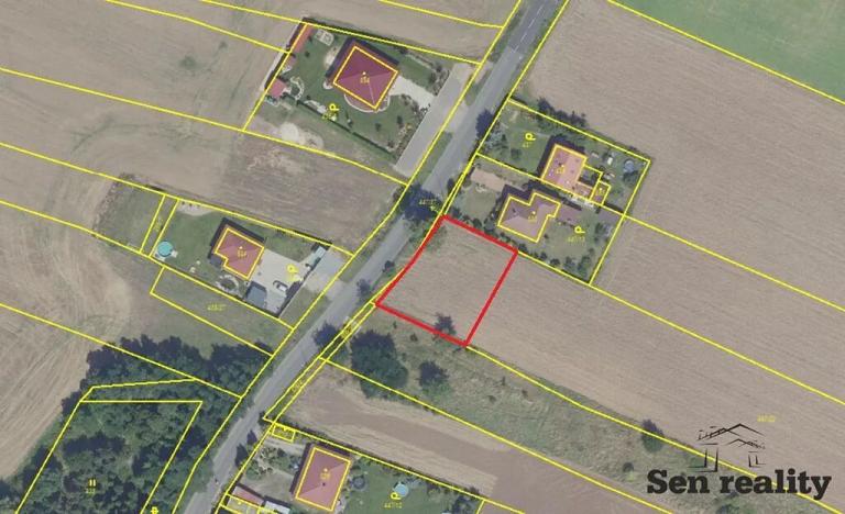 Prodej pozemku pro bydlení, Tatce, Na Stachově, 800 m2