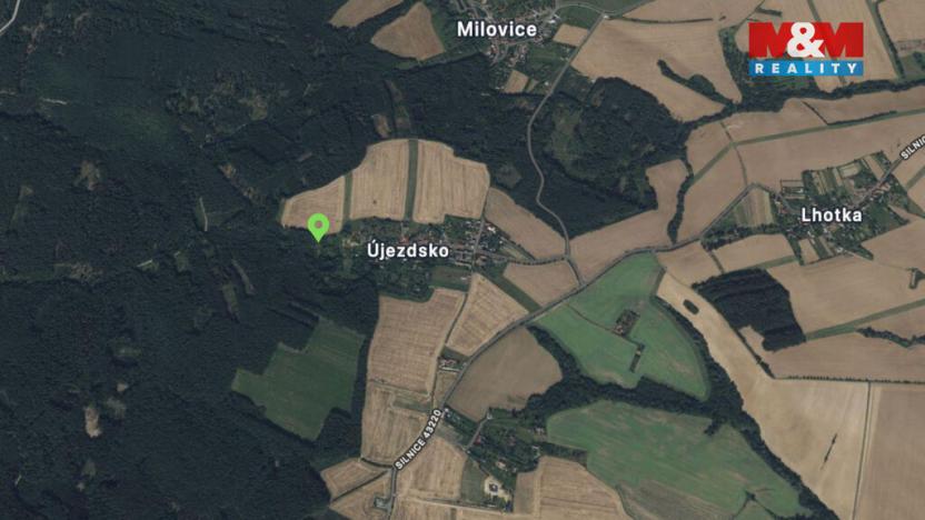 Prodej zahrady, Kostelany - Újezdsko, 824 m2