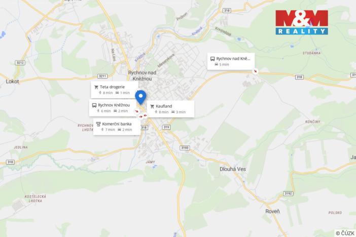 Pronájem obchodního prostoru, Rychnov nad Kněžnou, Havlíčkova, 55 m2