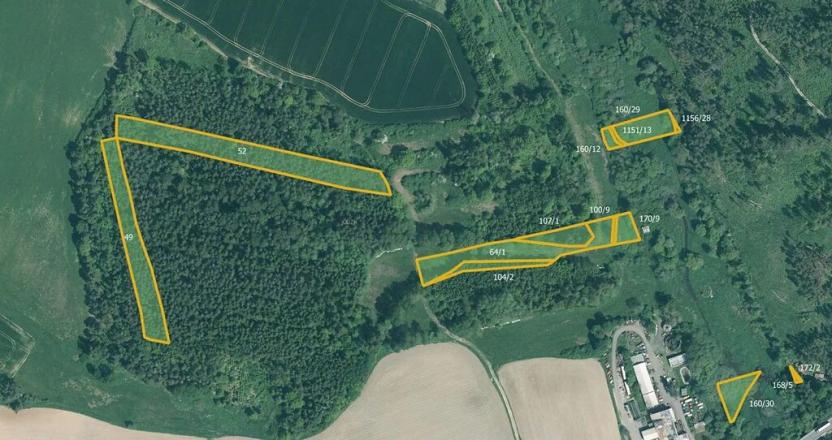 Prodej pole, Přešťovice, 64261 m2