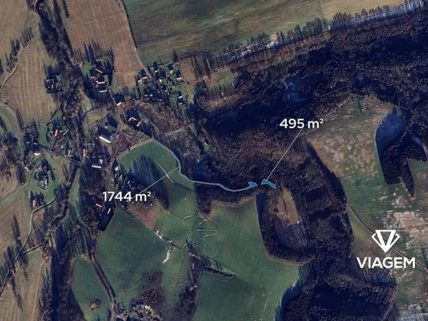 Prodej pole, Višňová, 2239 m2
