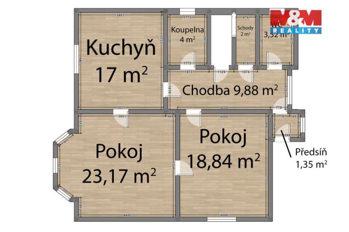 Prodej rodinného domu, Dobřany - Vodní Újezd, 188 m2