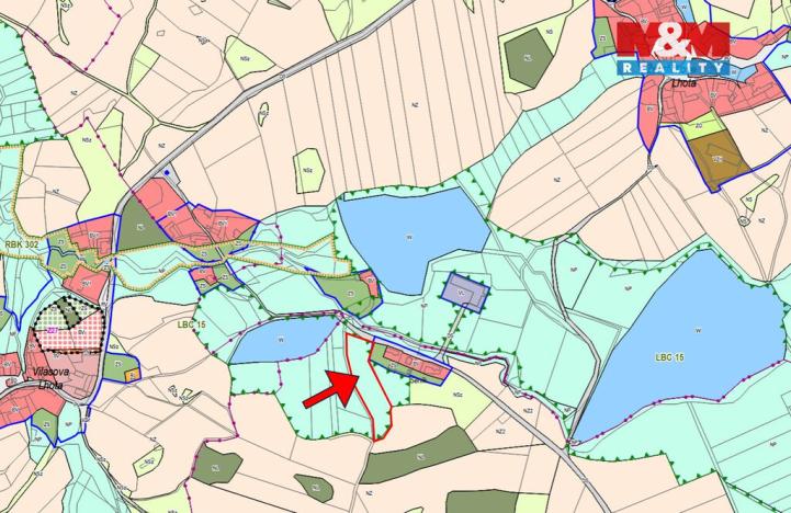 Prodej louky, Petrovice - Obděnice, 5258 m2