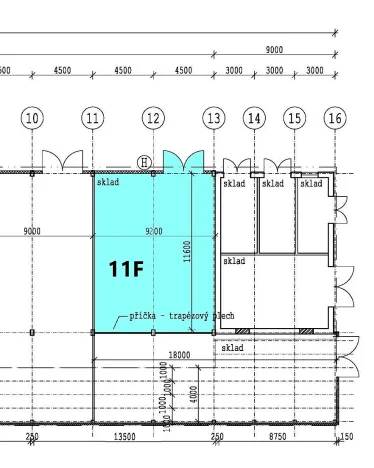Pronájem skladu, Praha - Horní Počernice, Bystrá, 107 m2