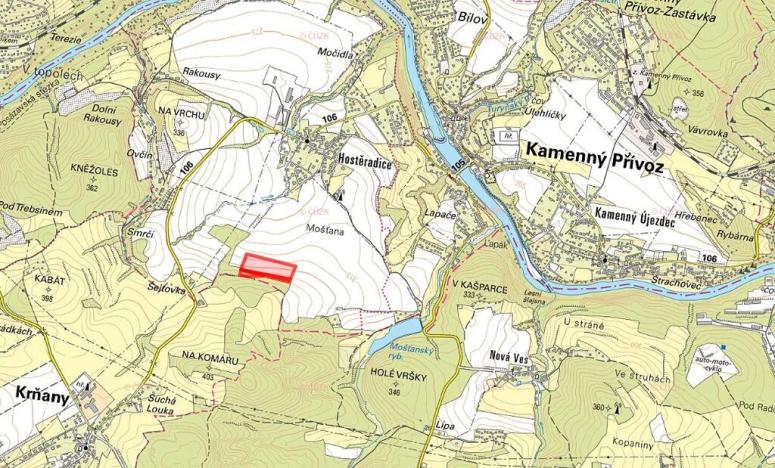 Prodej pole, Kamenný Přívoz, 30999 m2
