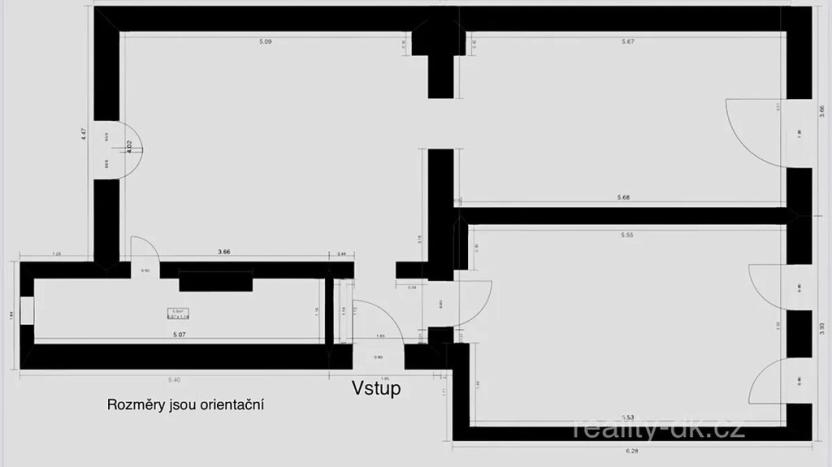 Prodej bytu 2+1, Děčín, Divišova, 72 m2