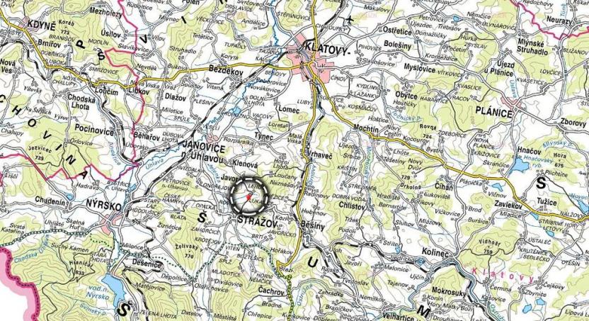 Prodej pole, Strážov, 13601 m2