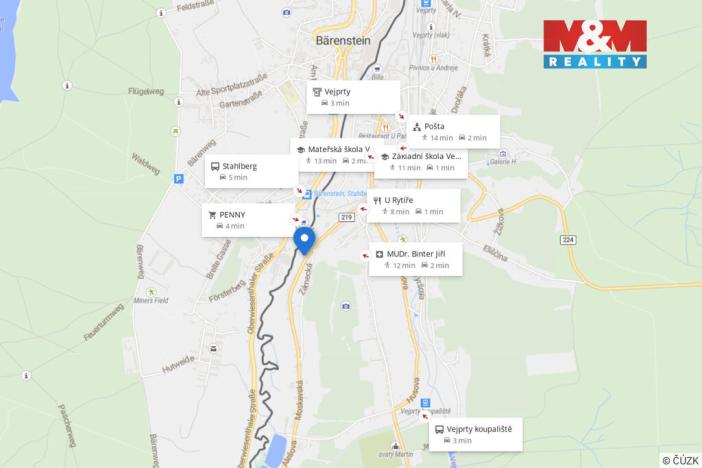 Prodej bytu 3+1, Vejprty, Moskevská, 128 m2