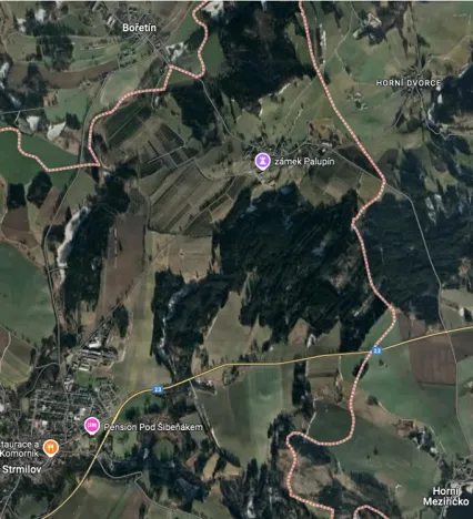 Prodej lesa, Strmilov, 72642 m2