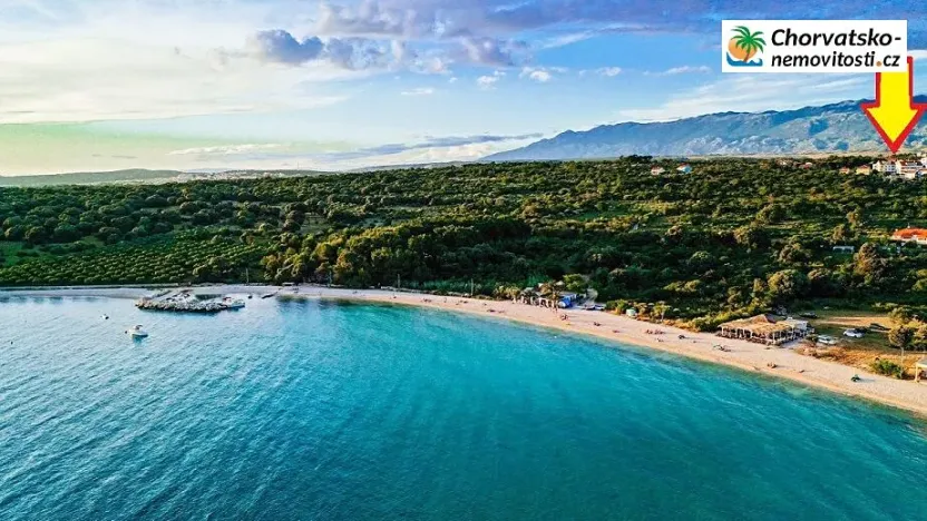 Prodej bytu 3+kk, Gajac, Chorvatsko, 53 m2