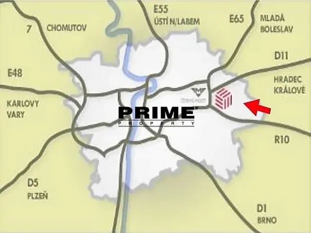 Pronájem skladu, Praha - Horní Počernice, Ve žlíbku, 23 m2