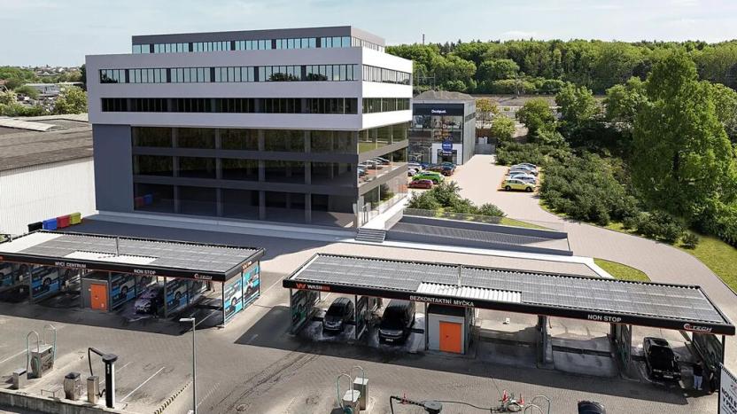 Pronájem kanceláře, Praha - Vysočany, Poděbradská, 1542 m2