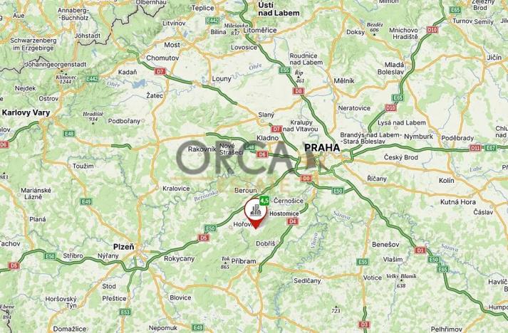 Prodej pozemku, Hostomice, 8431 m2