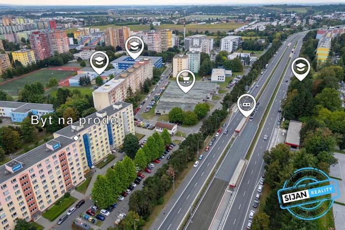 Pronájem bytu 2+1, Olomouc, Heyrovského, 58 m2