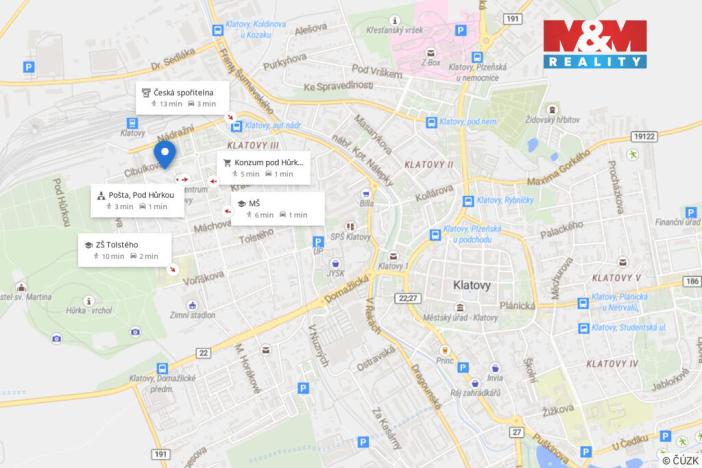 Prodej bytu 3+1, Klatovy - Klatovy III, Pod Hůrkou, 66 m2